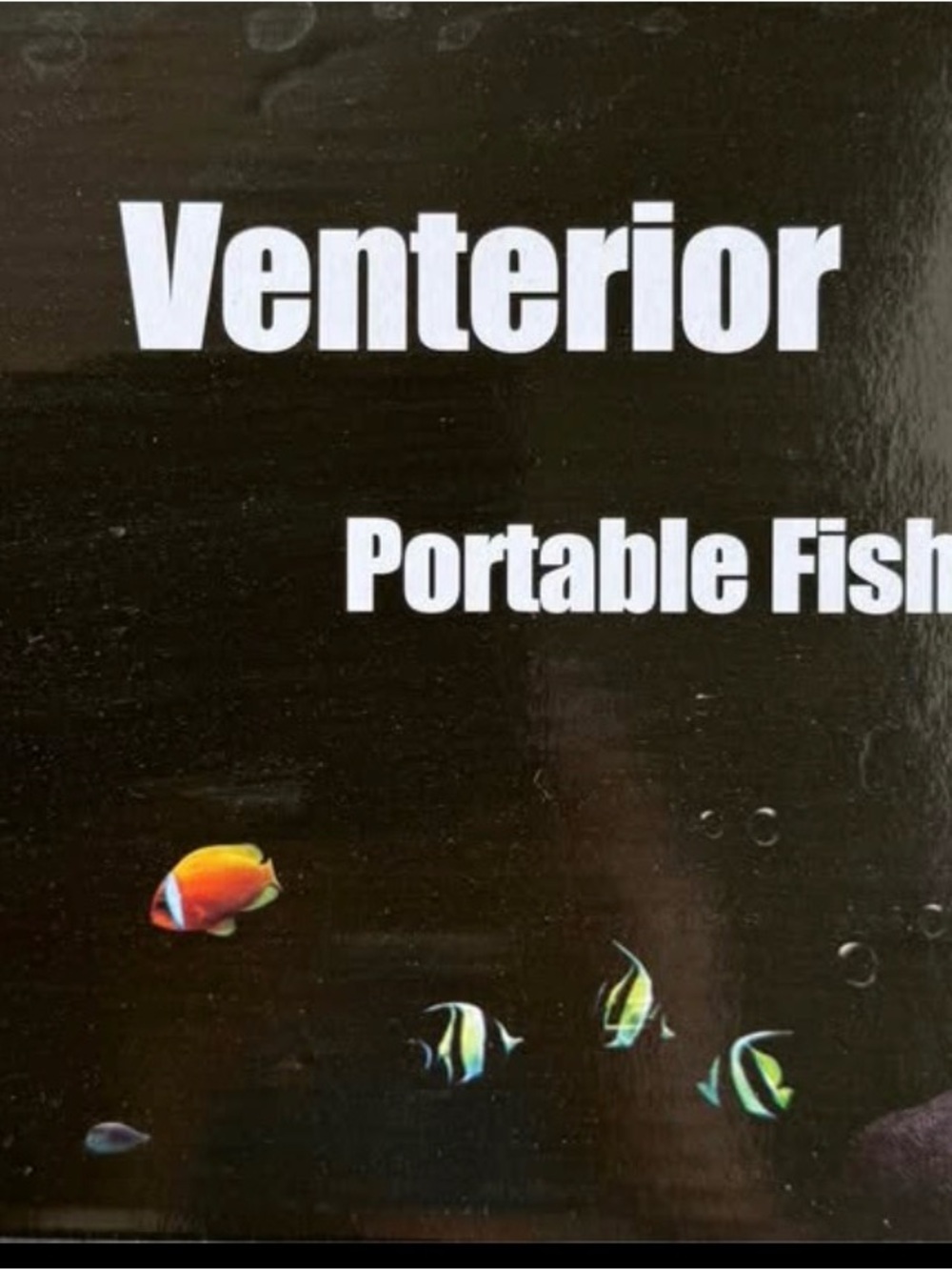 Portable Fish Tank - Black
